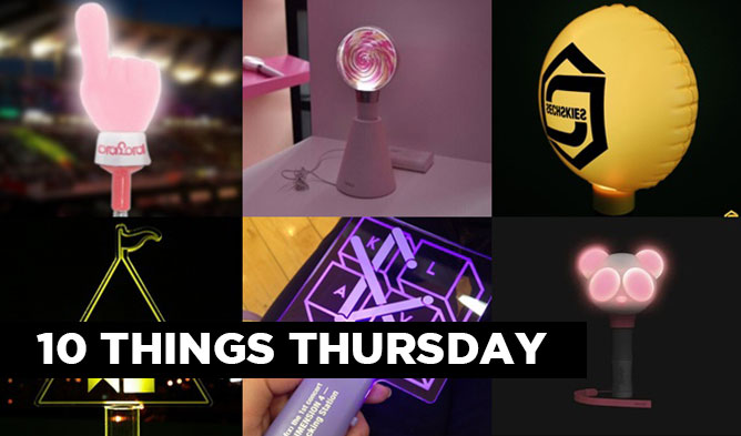 10 Things K Pop Idol Fandom Cheer Lightstick Part 2 Kpopmap